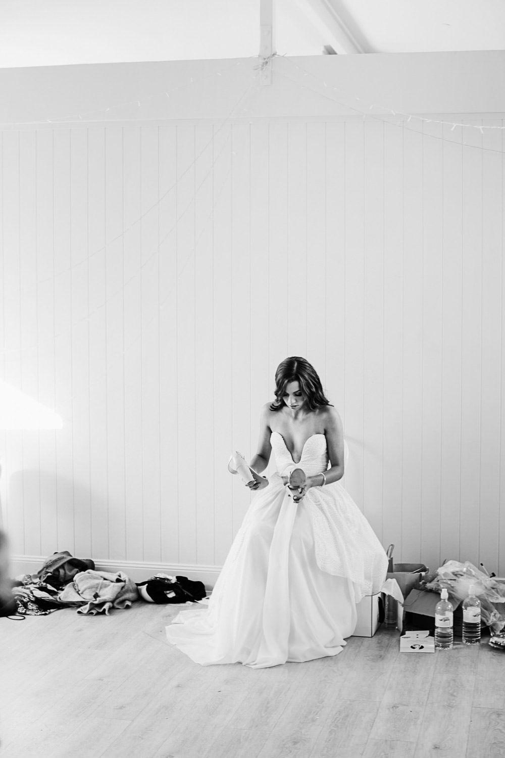 backstage-behind-the-scenes-moment-Judy-Copley-Wedding-Dress-Designer-runwayshow-thoughtful-small-business photography in Queensland QuinceandMulberry