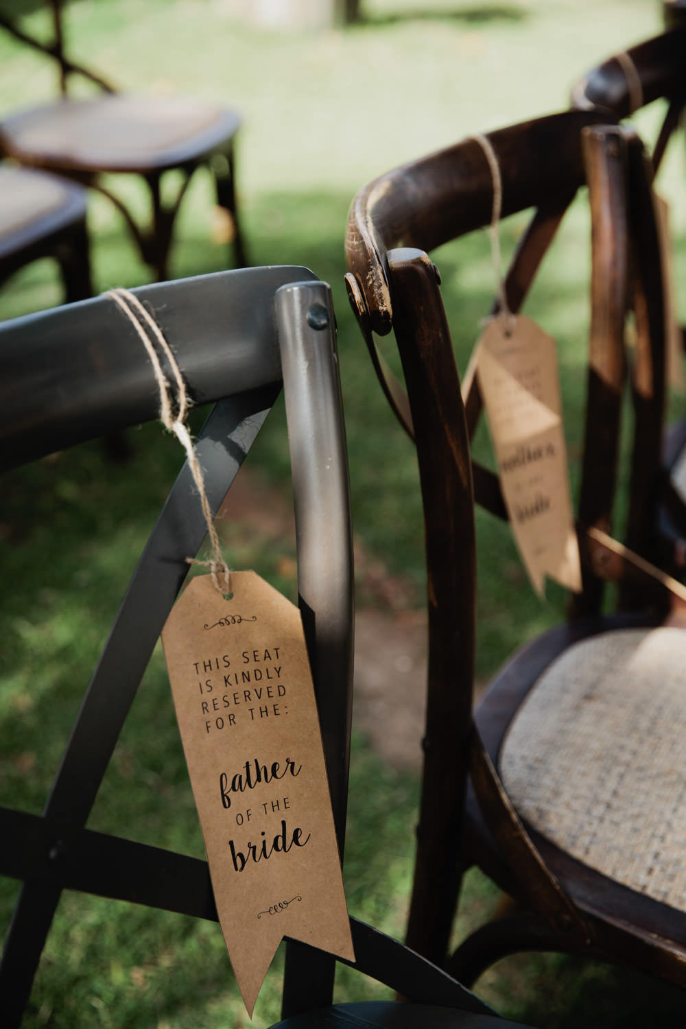 save-the-seat-at-wedding-ceremony-Spicers-Hiddenvale-Country-Wedding-photography