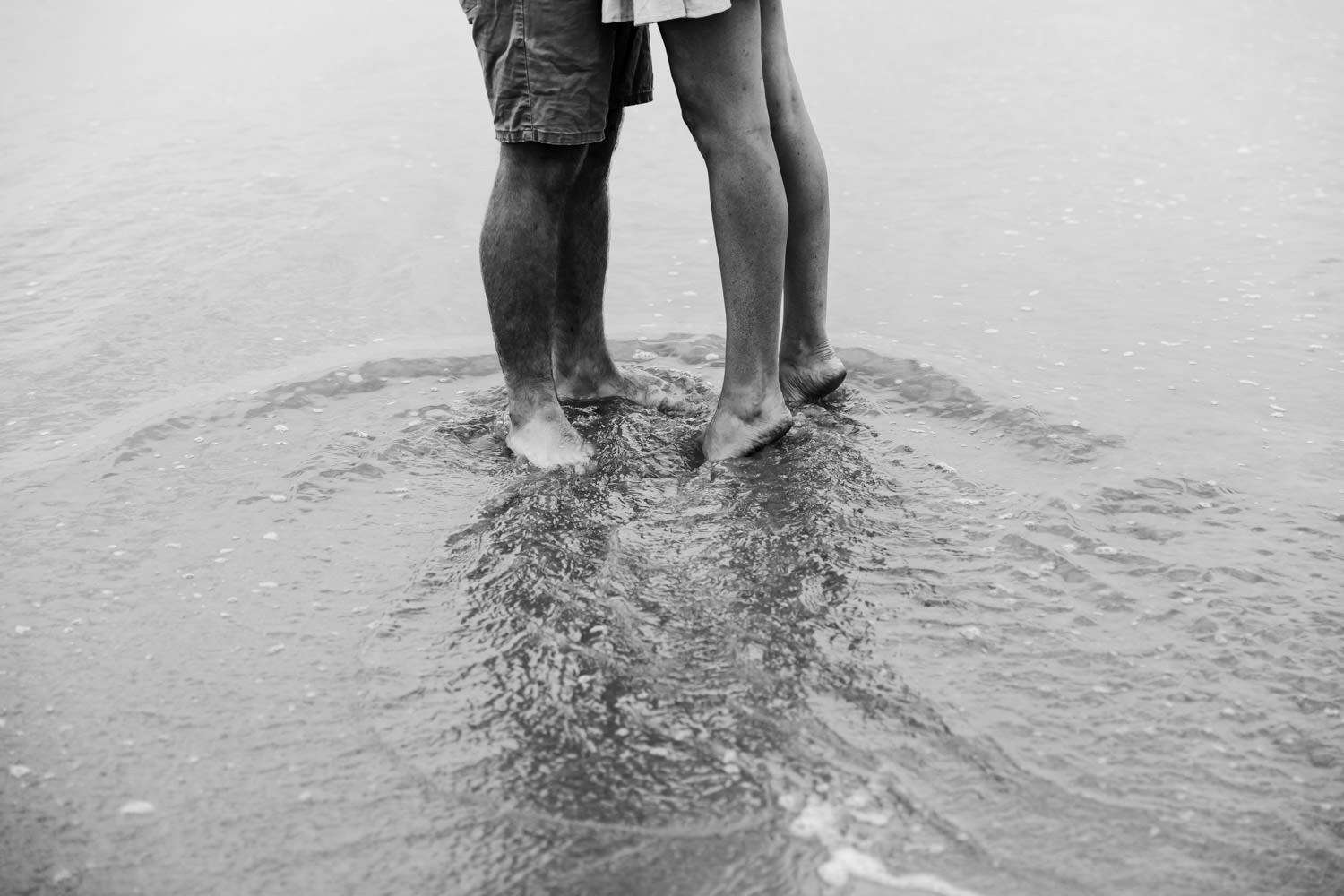 engagement at the beach- Honest, natural, fun, romantic family-wedding-photography in brisbane queensland