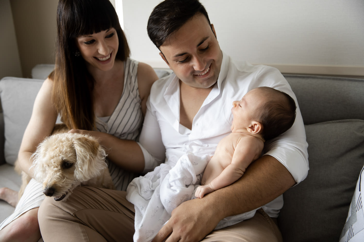 brisbane-newborn-photography-with-family-dog