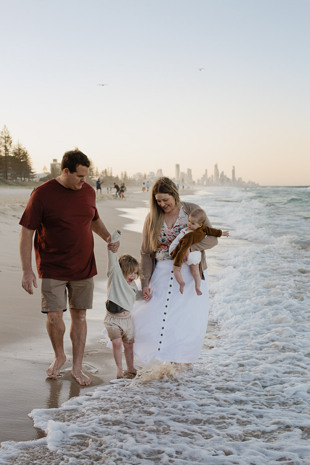 sunset-beach_Family-Photography-Beach_Brisbane-GoldCoast-Natural